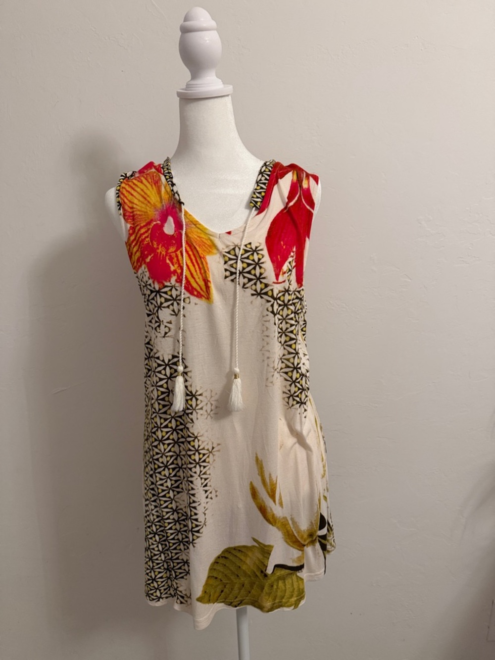Passport Sleeveless Floral Tunic